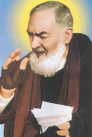 Immagine devozionale · Padre Pio